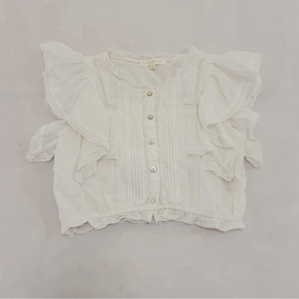 LoveShackFancy Nora Top